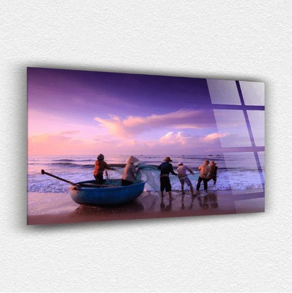 Balıkçılar Cam Tablo