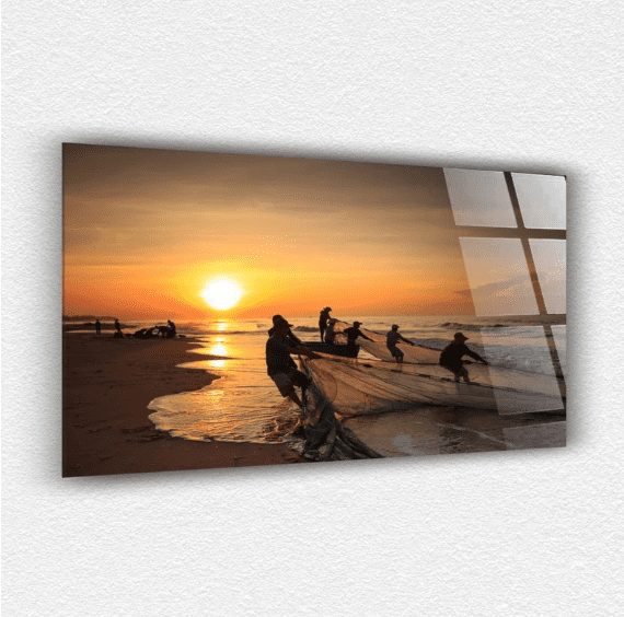 Balıkçılar Cam Tablo