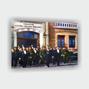 Atatürk Meclis Cam Tablo - Görsel 4