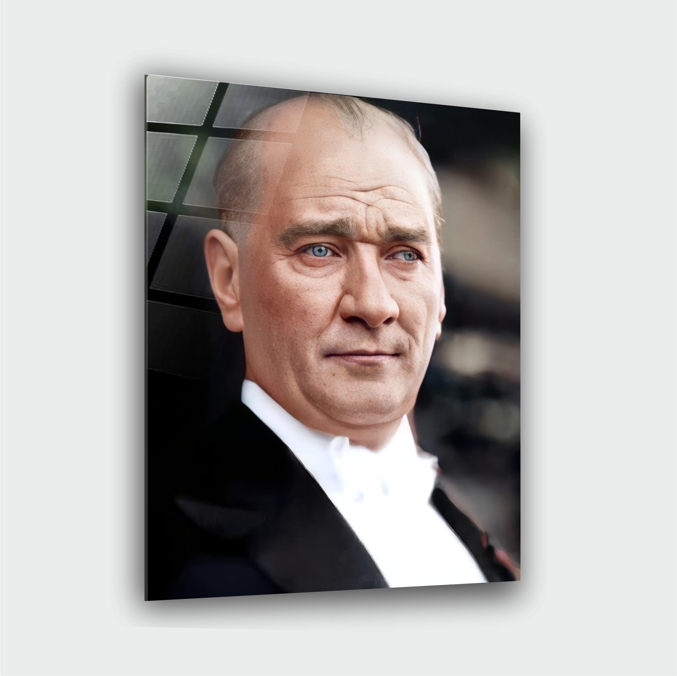 Atatürk Portre Cam Tablo