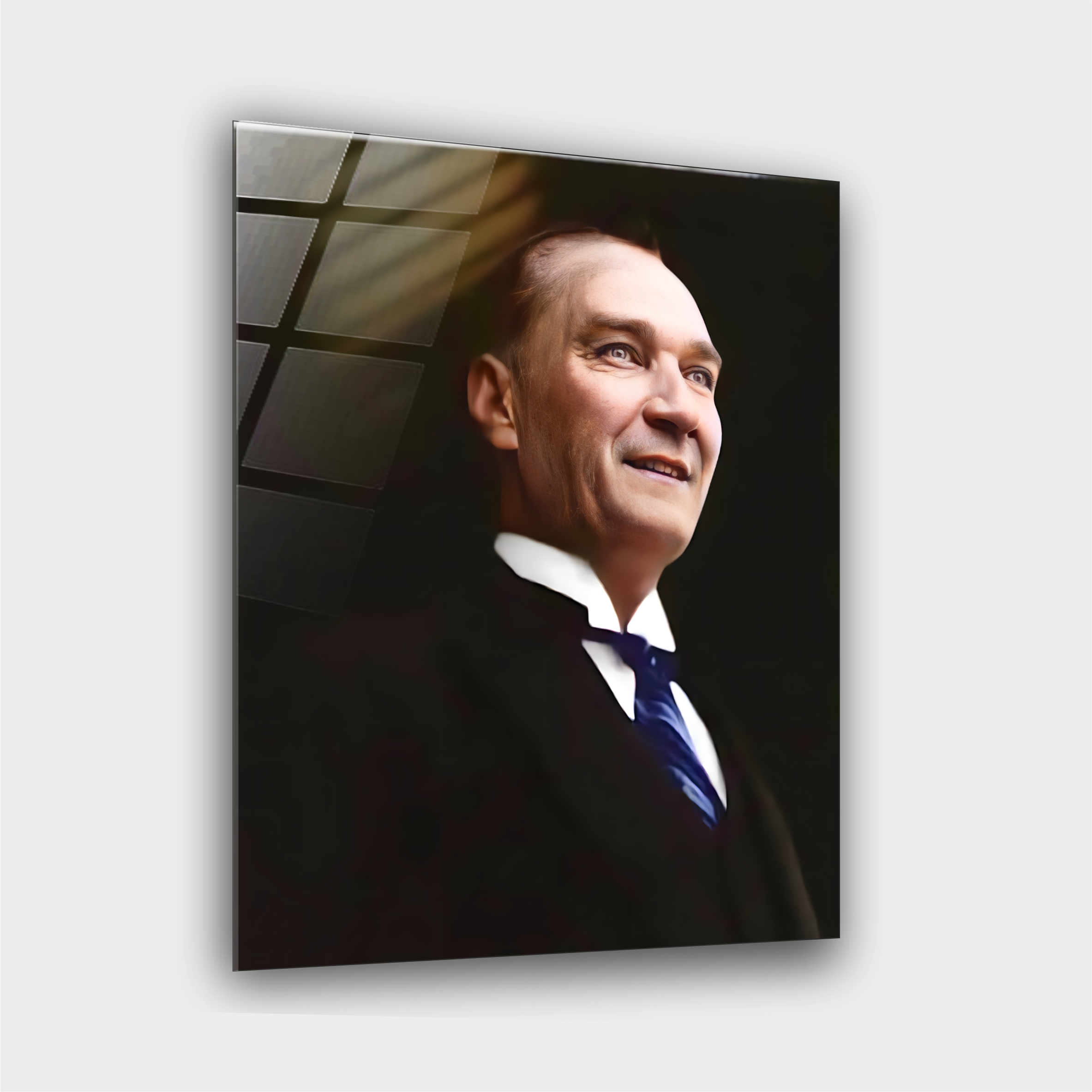 Atatürk Portre 2 Cam Tablo