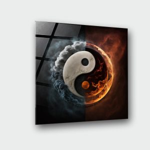 Yin and Yang Cam Tablo