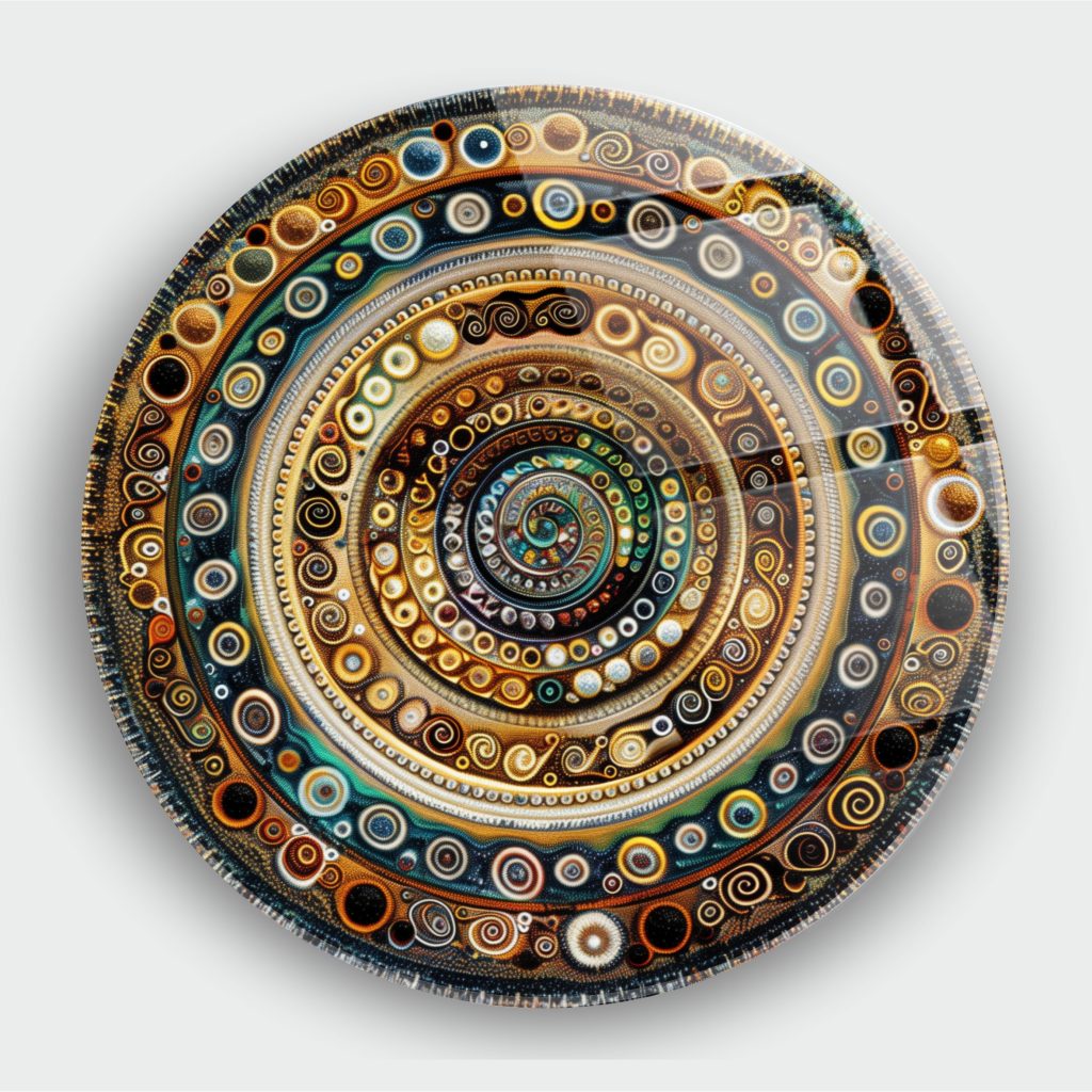 Sonsuzluk Sprali Cam Tablo