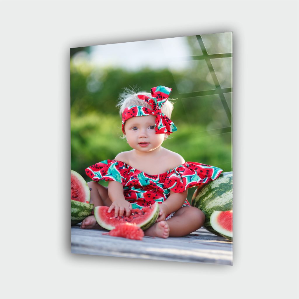 Kişiye Özel Dikey Dikdörtgen Cam Tablo